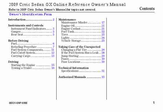 HONDA CIVIC SEDAN GX 2009-page_pdf